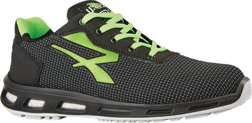 U-POWER Sicherheitsschuh RedLion STRONG Gr.42 W.11 schwarz/grün S3S CI FO SR ESD