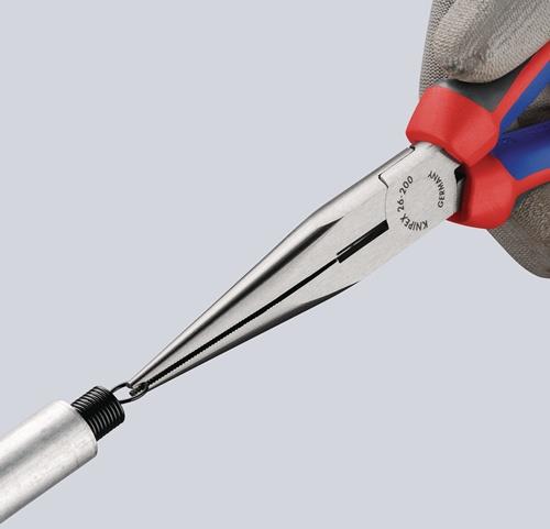 KNIPEX Flachrundzange L.200mm pol.ger.Comfort-Griff KNIPEX KNIPEX Flachrundzange L.200mm pol.ger.Comfort-Griff KNIPEX