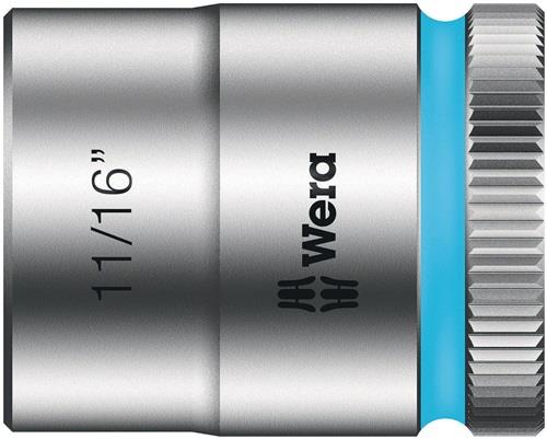 WERA Steckschlüsseleinsatz 8790 HMB Außen-6-kant SW11/16Zoll L.30mm Vierkant3/8Zoll