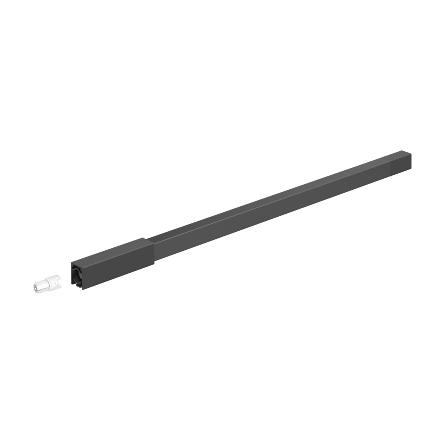 HETTICH Längsreling InnoTech Atira, 260 mm, rechts, anthrazit, 9194551