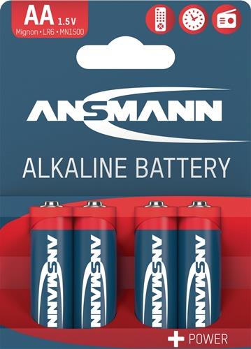 ANSMANN Batterie 1,5 V AA-AM3-Mignon 2800 mAh LR6 4906 4 St./Bl.ANSMANN