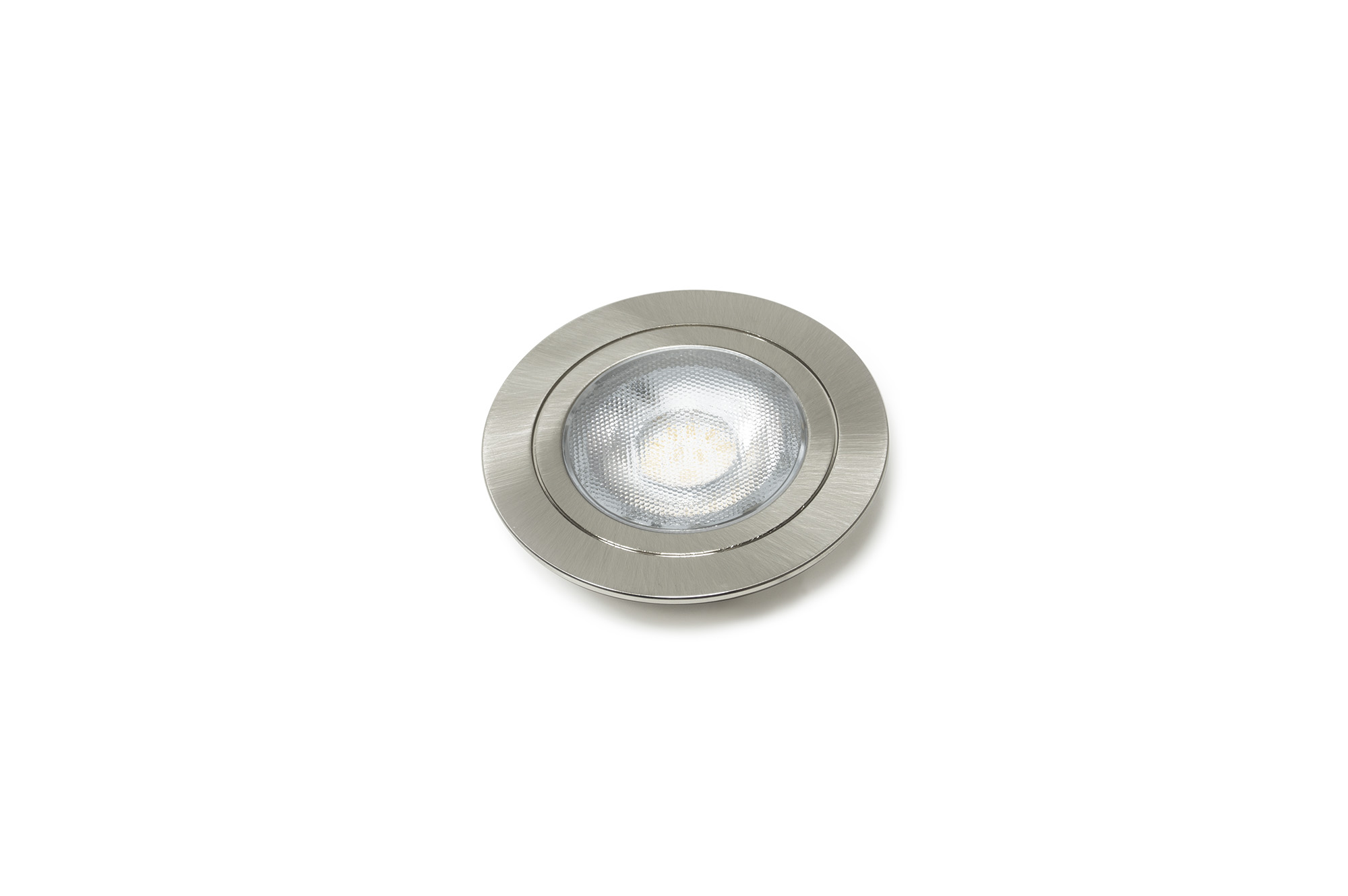 L&S Einbauleuchte Chip L 58 12VDC 2,5W, neutralweiß, edelstahl