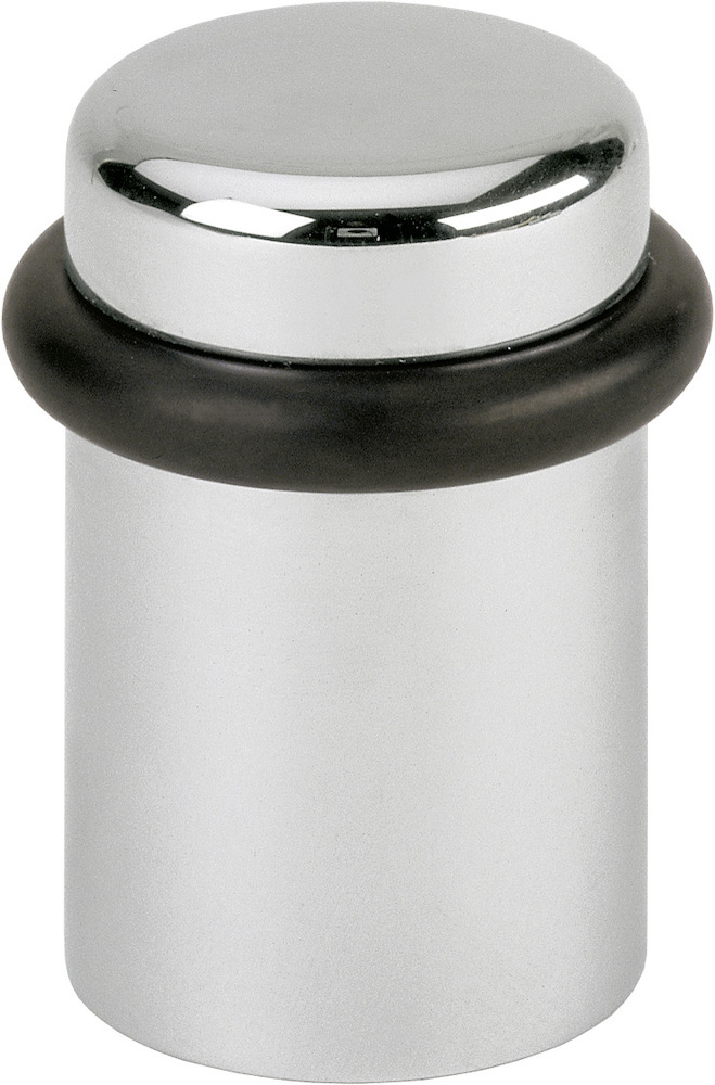 HOPPE® Bodentürstopper M498, Messing - verchromt silberfarben
