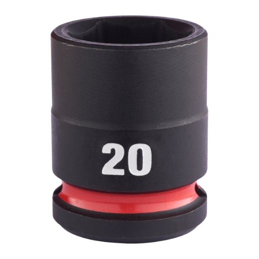 MILWAUKEE 20 x 38 mm SHOCKWAVE Schlagnuss 1/2" kurz