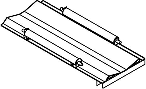 SÄBU Fassauflage f.1 x Fass 50-200l nur m.Fassbock o.Stapelrahmen m.Rollen