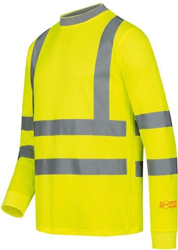 SAFESTYLE Warnschutz-Langarm-T-Shirt OLEAS Gr.3XL (66/68) gelb SAFESTYLE SAFESTYLE Warnschutz-Langarm-T-Shirt OLEAS Gr.3XL (66/68) gelb SAFESTYLE