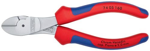 KNIPEX Kraftseitenschneider L.160mm Form 0 2K-Hülle KNIPEX