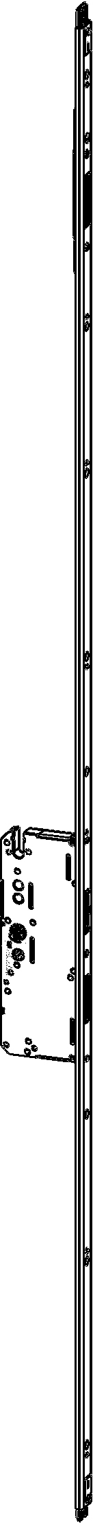 WINKHAUS Anti-Panik Türverschluß T-AP4 179 UTE2460 L10 65/9 UMEV2 MC,