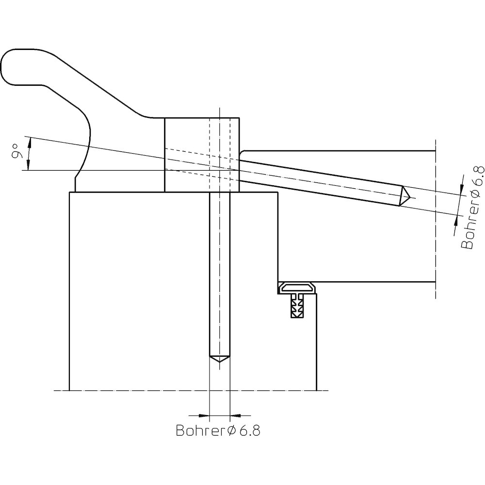 SIMONSWERK Bohrlehre BAKA® C 1-13 ZK K-FT SIMONSWERK Bohrlehre BAKA® C 1-13 ZK K-FT