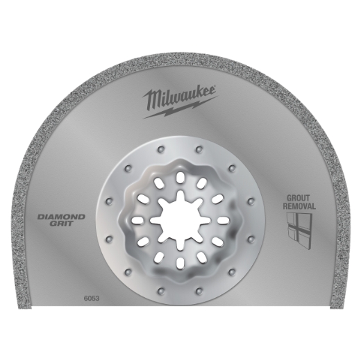 MILWAUKEE 90 x 25 x 2,2 mm Multitool Starlock Sägeblatt Diamant bestückt zum Entfernen von Fugen