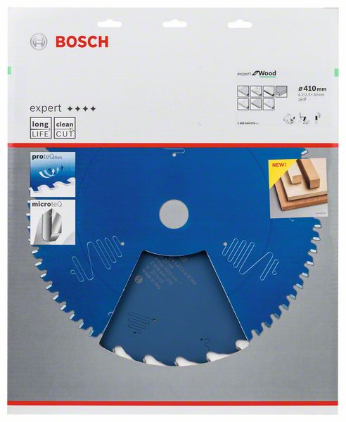 BOSCH Kreissägeblatt Expert for Wood, 410 x 30 x 4,2 mm, 28