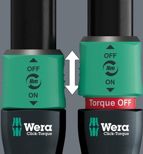 WERA Drehmomentschlüssel Click-Torque Lock C 3 1/2 Zoll 40-200 Nm WERA