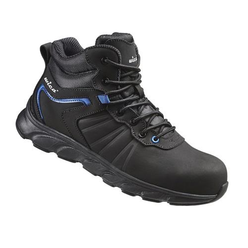 WICA Sicherheitsstiefel Mathi Gr.40 schwarz/blau S3 SRC EN20345 Leder WICA WICA Sicherheitsstiefel Mathi Gr.40 schwarz/blau S3 SRC EN20345 Leder WICA