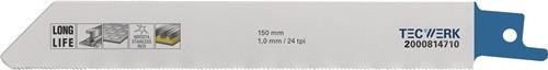 TECWERK Säbelsägeblatt L.300mm B.19mm TPI 10/14 2,5/1,8mm 5 St./Karte TW