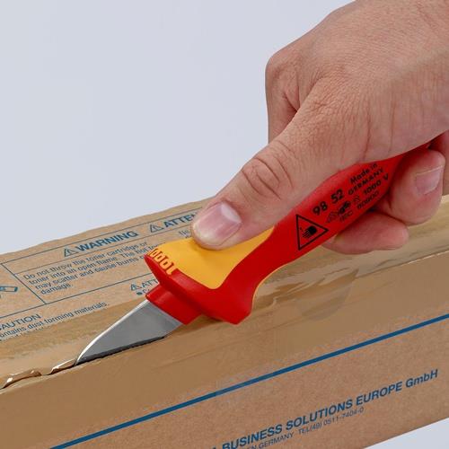 KNIPEX Kabelmesser L.190mm Klingen-L.50mm VDE67g Mehrkomponentengriff KNIPEX KNIPEX Kabelmesser L.190mm Klingen-L.50mm VDE67g Mehrkomponentengriff KNIPEX