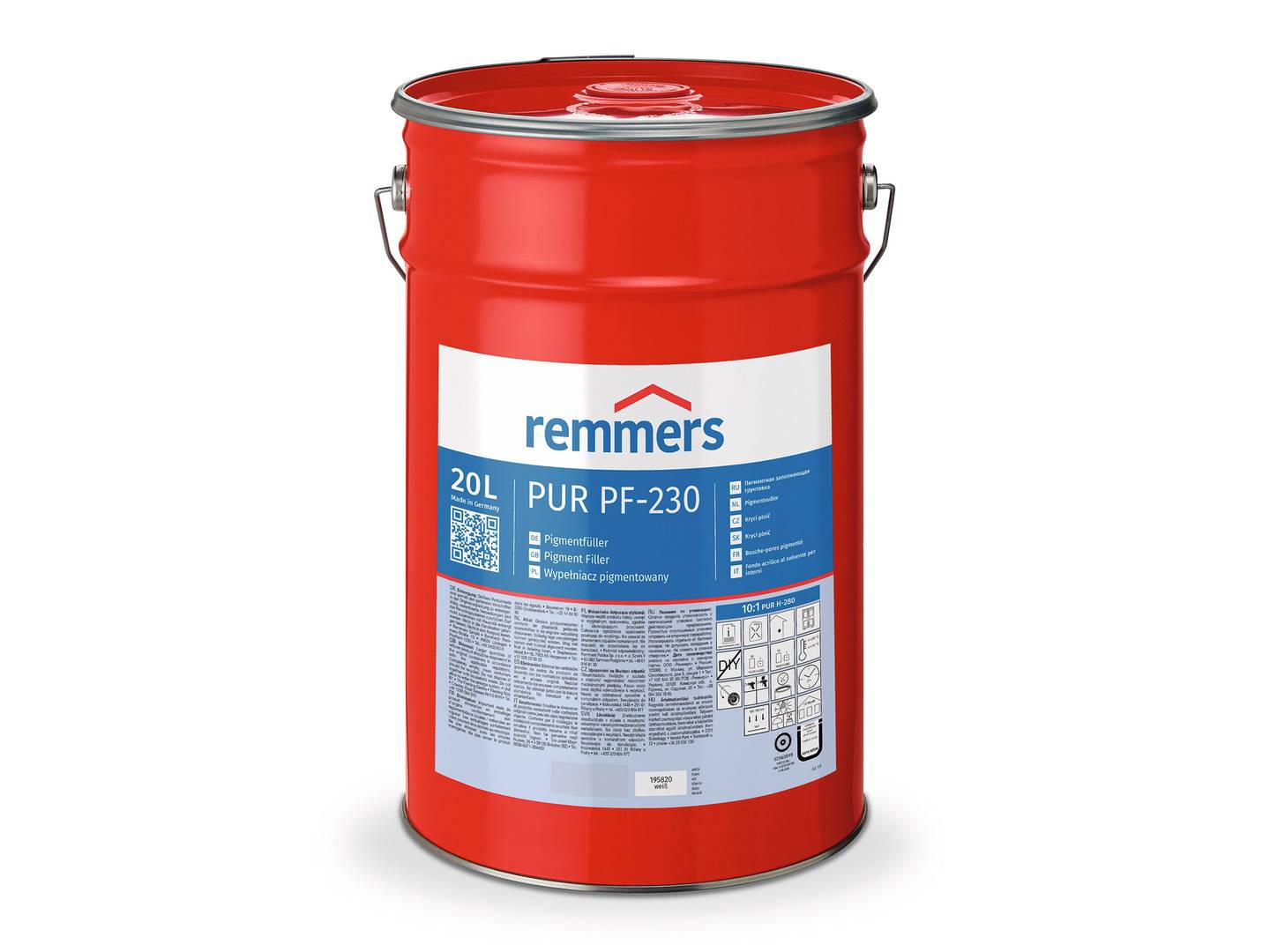 REMMERS PUR PF-230-Pigmentfüller weiß 20 l