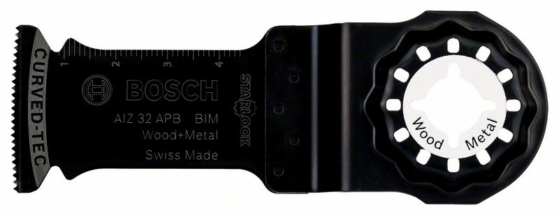 BOSCH BIM Tauchsägeblatt AIZ 32 APB, Wood and Metal, 50 x 32 mm, 5er-Pack
