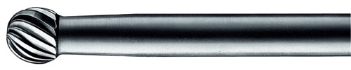 PFERD Kleinfrässtift Form F KUD D.4mm Kopf-L.3mm Schaft-D.3mm HM Verz.3 Plus PFERD