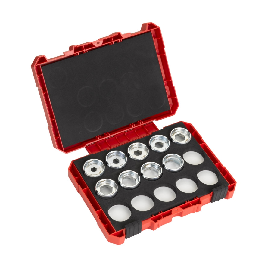 MILWAUKEE DIN 22 AL 9-teiliges Set 16-300 mm Presseinsatz für hydraulisches Akku-Presswerkzeug