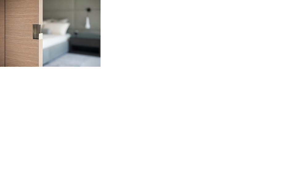 FSB Schiebetürgriff 42 4299, eckig, Edelstahl