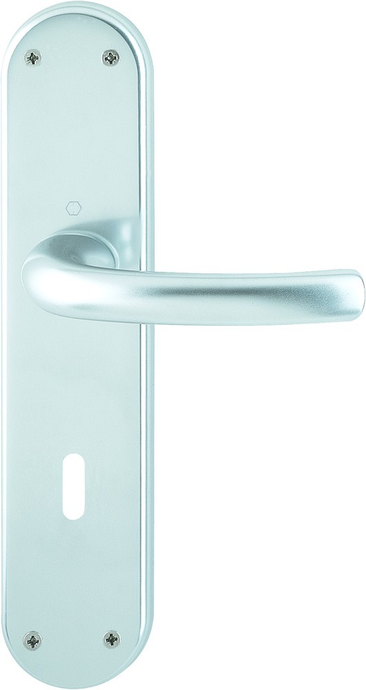 HOPPE® Drückergarnitur mit Langschild Tôkyô 1710/3334, Aluminium, 11539008