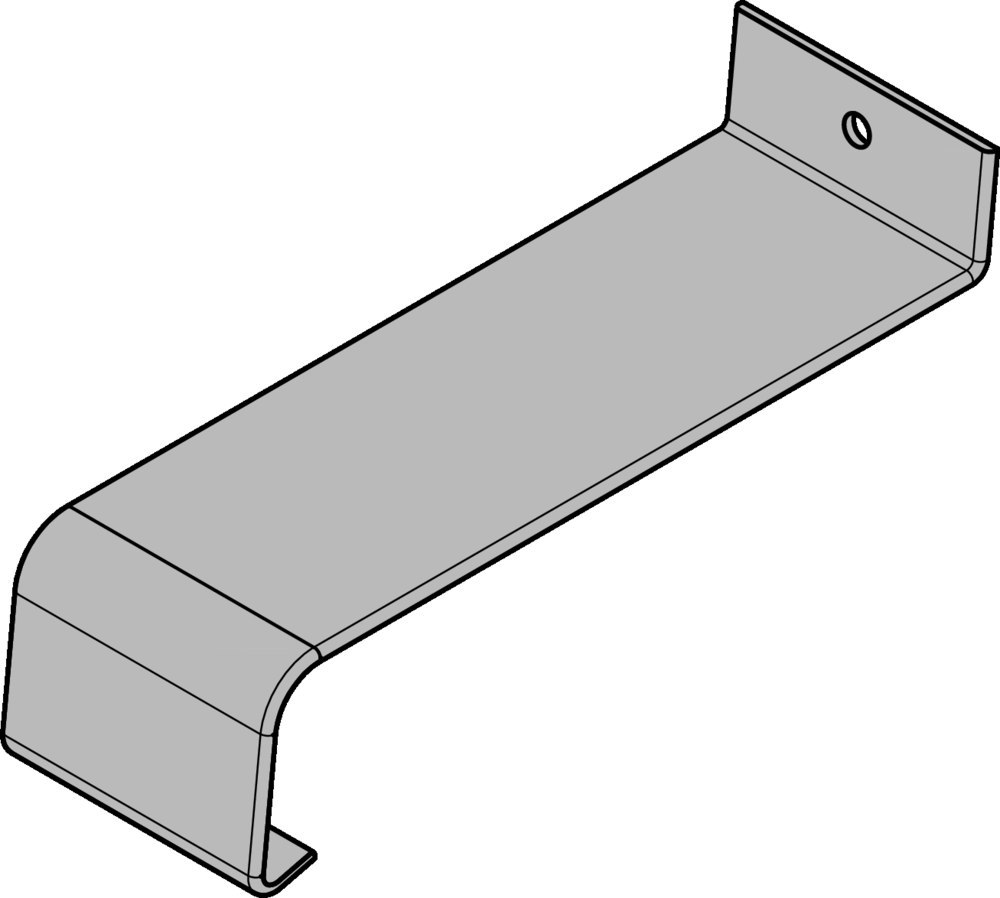 GUTMANN Stoßverbinder VT 250 o.Dicht, Ausladung 260mm, silberfarben blank