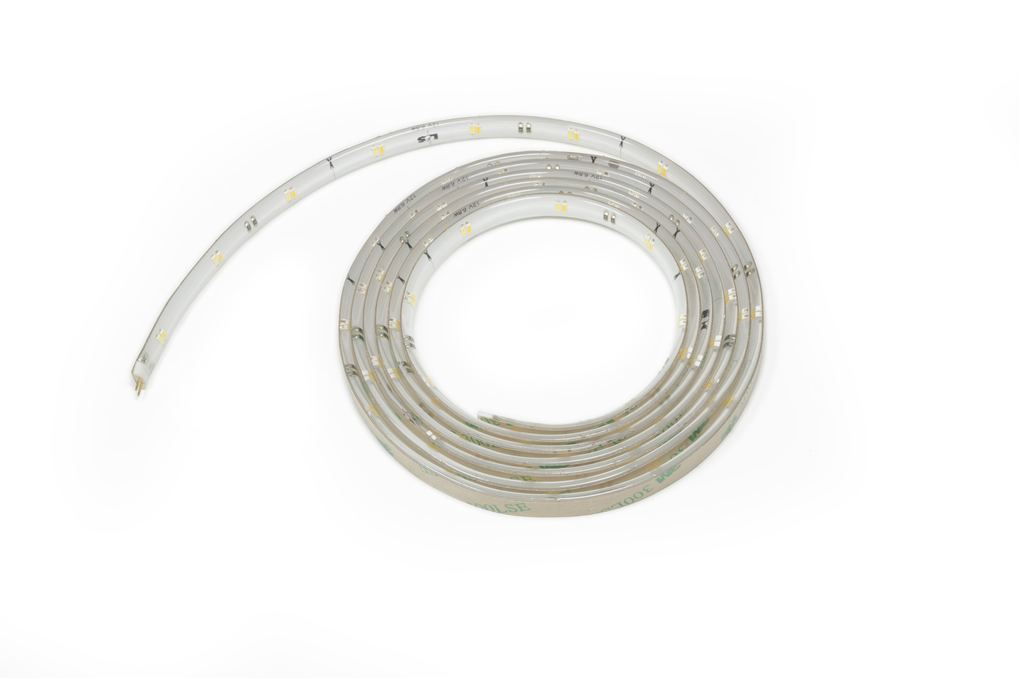 L&S Anschlussleitung für LED Flex Strip, mini LED-Stecker sw/Flex Strip, 2000mm, 12V