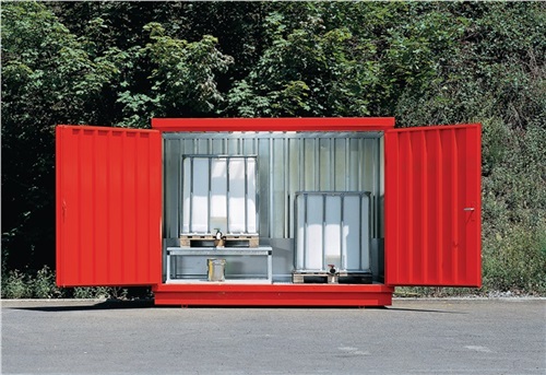 SÄBU Abfüllbock f.Tankcontainer 1000l Stahlbl.f.Abfüllgefäße