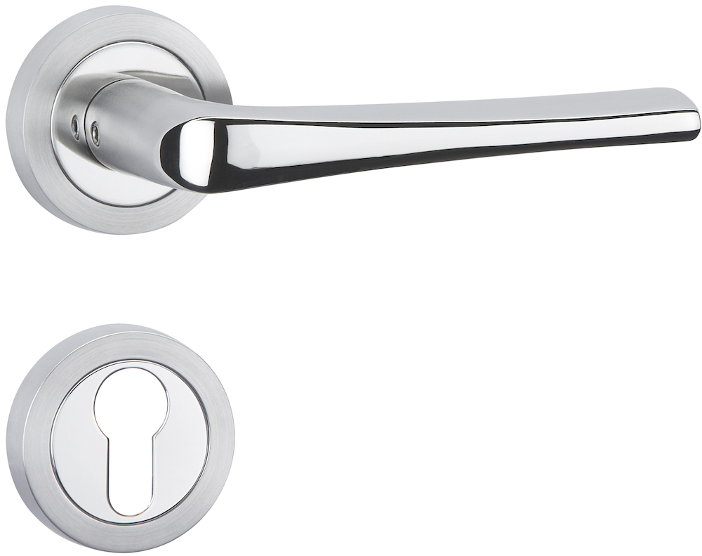 HERMAT Türdrückerpaar STAY 1005.BIC, Edelstahl