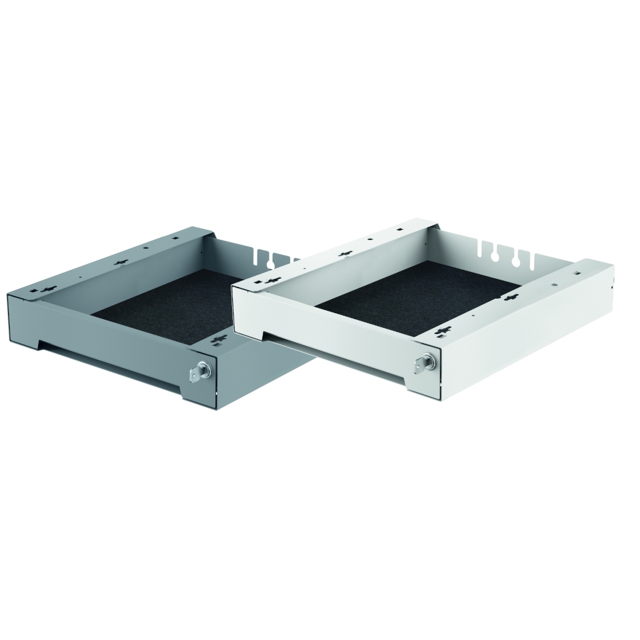 HETTICH Schalen SmarTray Stahl Laptop mit Kassette,