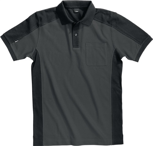 FHB Poloshirt KONRAD Gr.XXL anthrazit/schwarz FHB