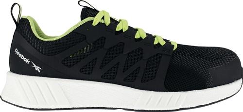 REEBOK Sicherheitsschuh Fusion Flexweave Work Gr.41 schwarz/lindgrün S1PSRC ESD EN20345