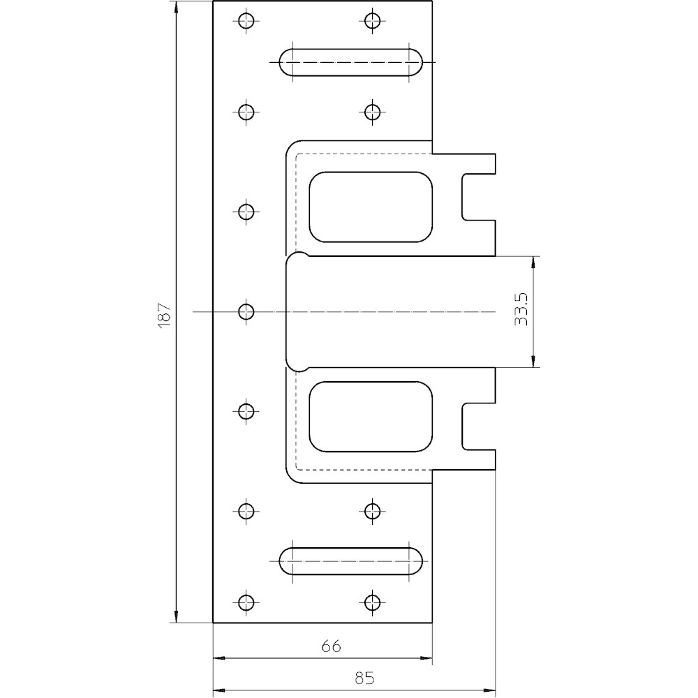 SIMONSWERK Verstärkungsplatte VARIANT® V 3610