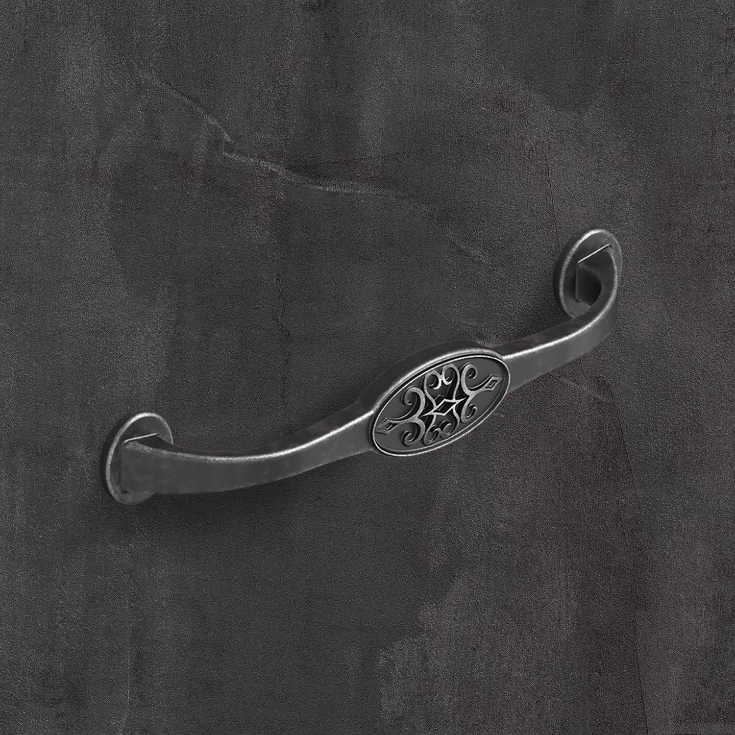 HETTICH Griff Siradia, •–• 128, L 149 mm, B 23 mm, H 29 mm, Zinn Optik antik, 9208026 HETTICH Griff Siradia, •–• 128, L 149 mm, B 23 mm, H 29 mm, Zinn Optik antik, 9208026