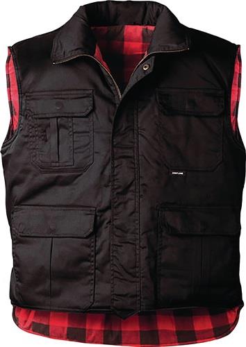CRAFTLAND Truckerweste Handeloh Gr.M 50/52 schwarz CRAFTLAND