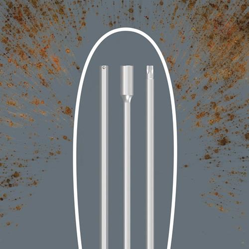 WERA Sechskantschraubendreher 454 SW 2mm Klingen-L.100/12 (kurzer Schenkel)mm