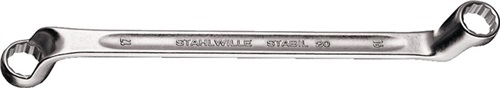 STAHLWILLE Doppelringschlüssel 20 24x26mm 330mm tief gekr.STAHLWILLE