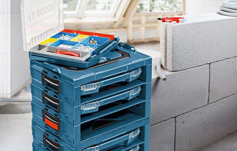 BOSCH i-BOXX 53 inset box Set 12 Stück für Boxen für Kleinteileaufbewahrung