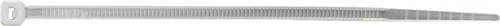 Nordwest Kabelbinder L.280mm B.7,6mm PA natur 100St./Btl.