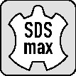 BOSCH Flachmeißel SDS-max L.280mm Schneiden-B.25mm SDS-Max BOSCH