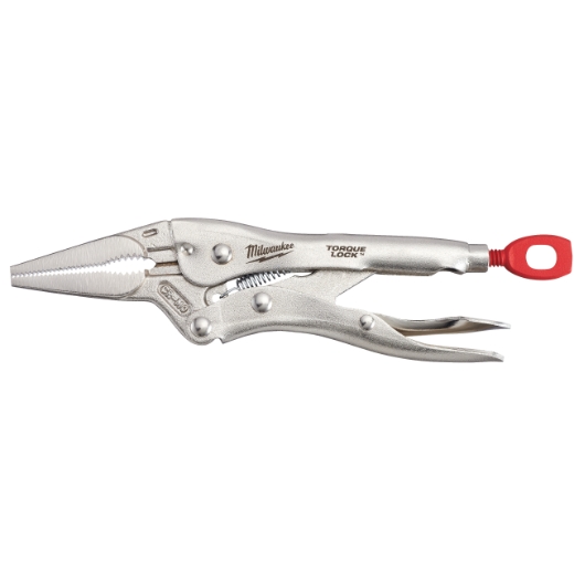 MILWAUKEE 150 mm lang, Spannweite 52 mm Langbeck-Gripzange TORQUE LOCK mit geraden, langen Backen