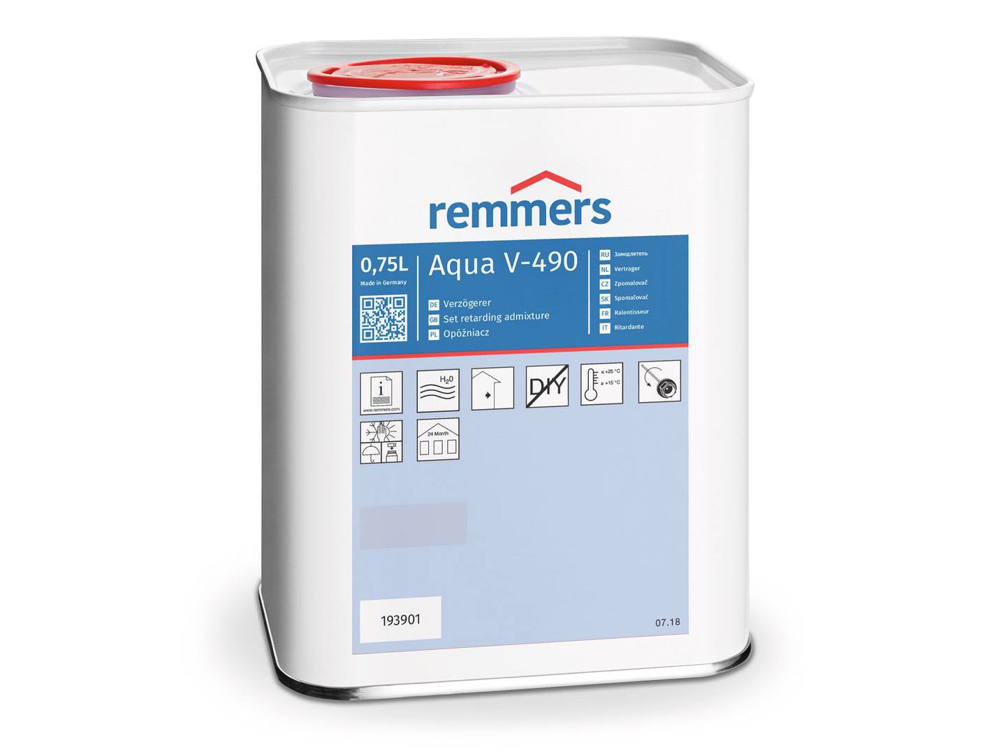 REMMERS Aqua V-490-Verzögerer 0,75 l