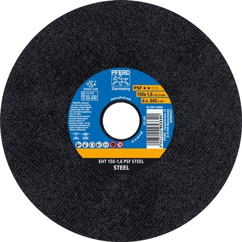 PFERD Trennscheibe PSF STEEL D150x1,6mm ger.STA Bohr.22,23mm PFERD