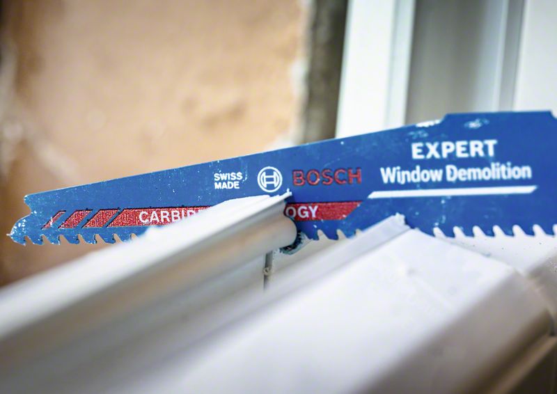 BOSCH EXPERT ‘Window Demolition’ S 956 DHM Säbelsägeblatt, 1 Stück. Für Säbelsägen BOSCH EXPERT ‘Window Demolition’ S 956 DHM Säbelsägeblatt, 1 Stück. Für Säbelsägen