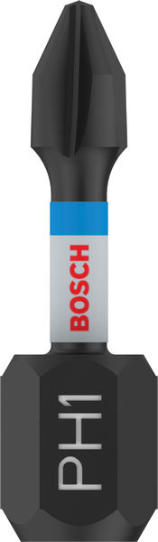 BOSCH Impact Control PH1 Insert Bits, 2 Stk.