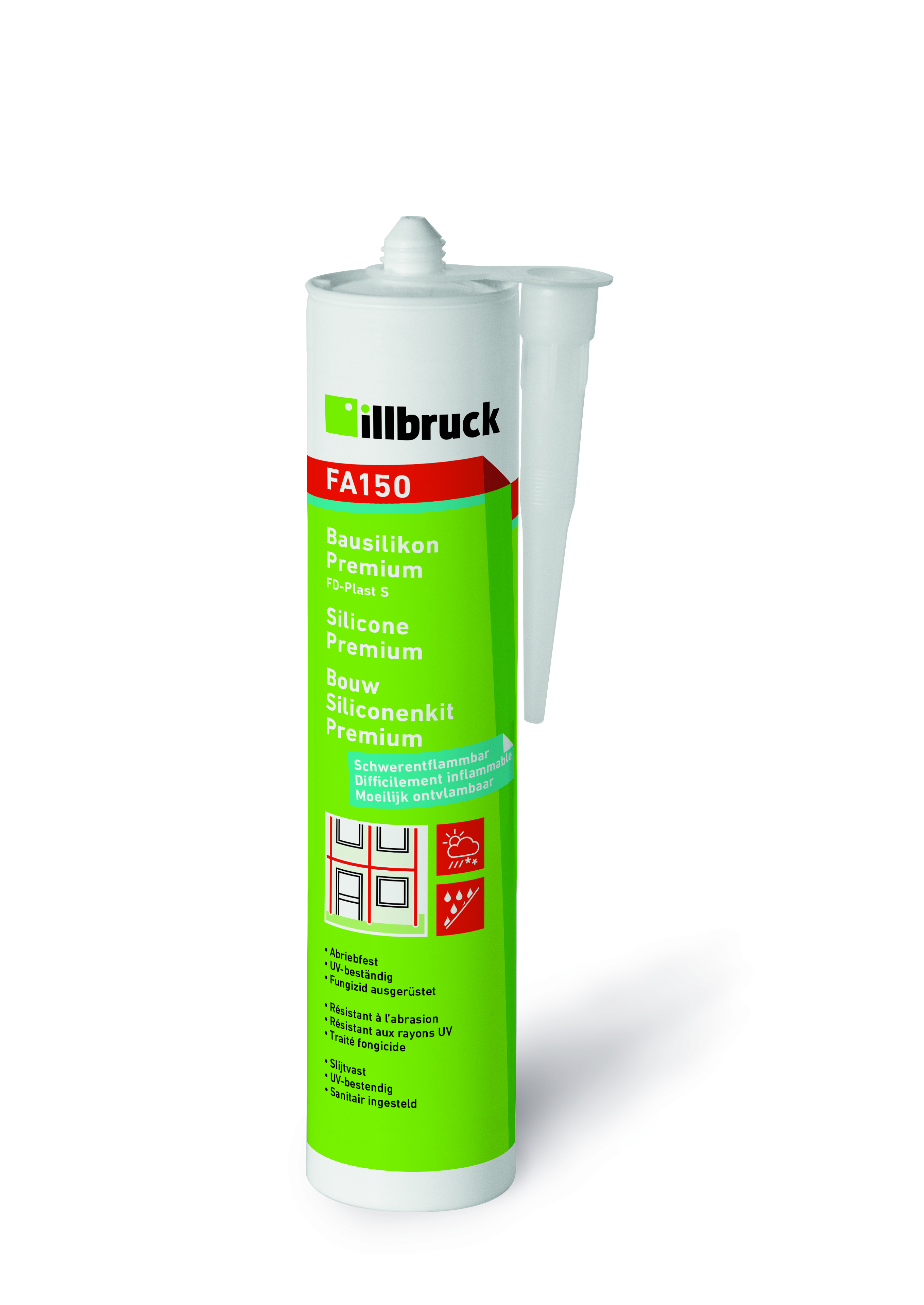 ILLBRUCK FA150 Bausilikon Premium weiß