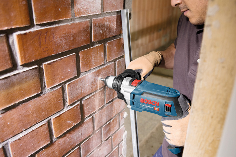 BOSCH Schlagbohrmaschine GSB 16 RE, mit Handwerkerkoffer