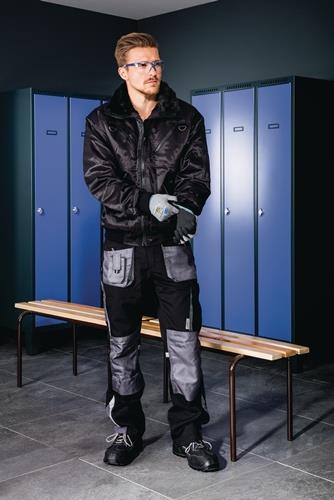 TECWERK Schutzbrille Daylight Flex EN 166,EN 170 Bügel grau/blau,Scheibe klar PC TECWERK