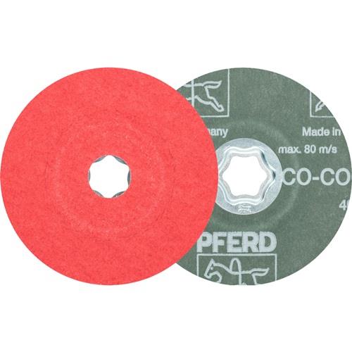 PFERD Fiberscheibe COMBICLICK CO-COOL D.115mm K.80 INOX/Alu.Keramikkorn PFERD