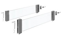 HETTICH DesignSide Glas InnoTech Atira, 520 / 176 mm, dunkelgrau, 9194837